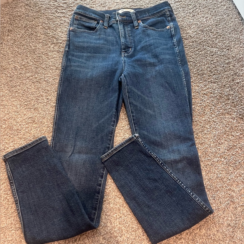 Madewell High Rise Skinny Jeans